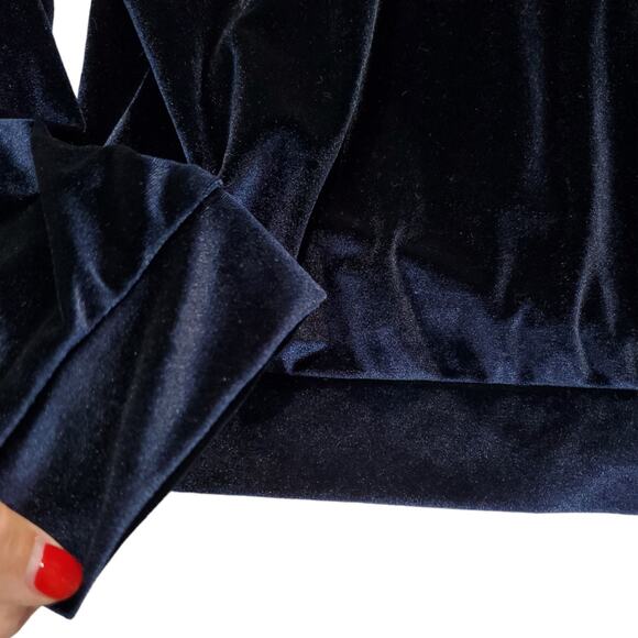 Fabletics| Cropped, Midnight Blue, Track Jacket/Hoodie | Size XXL - Picture 6 of 6